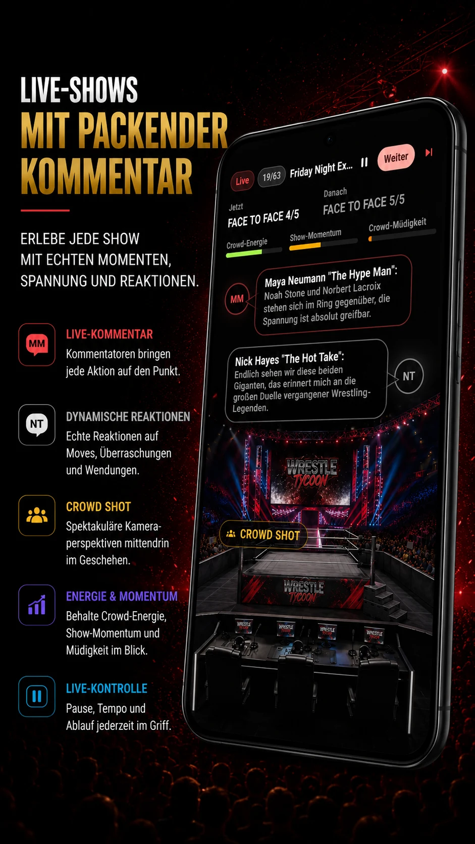 Wrestle Tycoon: Wrestling Sim screenshot